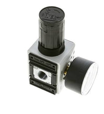 Nauwkeurige Drukregelaar voor Manifold Assemblage G1/4''&3/8'' 2500l/min 0.1-2.0bar/1-29psi PA Futura 1