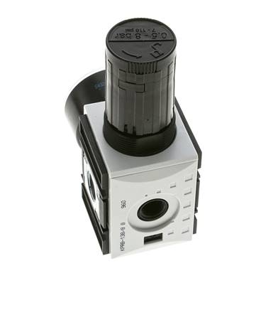 Precisie Drukregelaar voor Manifold Assemblage G1/4''&3/8'' 2500l/min 0.5-8.0bar/7-116psi PA Futura 1