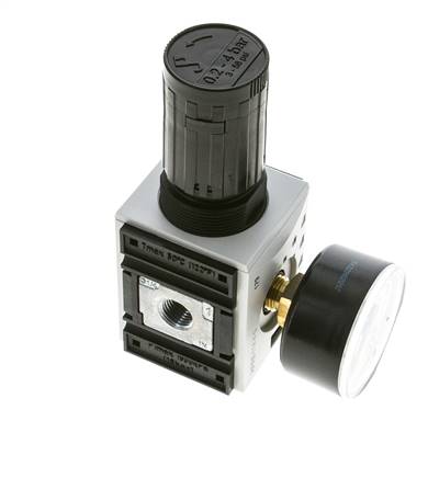 Precisiedrukregelaar voor spruitstukassemblage G1/4'' 2000l/min 0.2-4.0bar/3-58psi PA Futura 1
