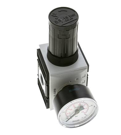 Precisiedrukregelaar voor spruitstukassemblage G1/4''&3/8'' 2500l/min 0.5-16.0bar/7-232psi PA Futura 1