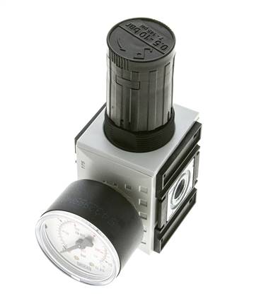 Nauwkeurige Drukregelaar voor Manifold Assemblage G1/4''&3/8'' 2500l/min 0.1-1.0bar/1-14psi PA Futura 1