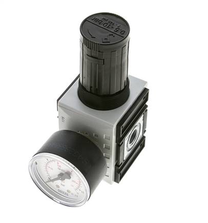 Precisiedrukregelaar voor spruitstukassemblage G1/4'' 2000l/min 0.5-10.0bar/7-145psi PA Futura 1