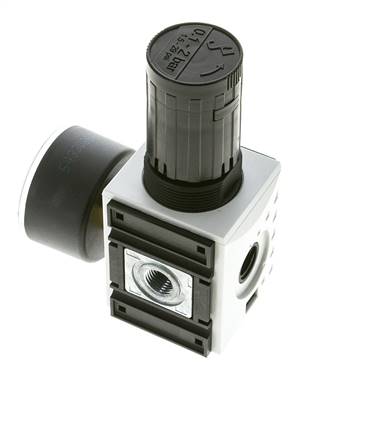 Precisiedrukregelaar voor spruitstukassemblage G1/4'' 2000l/min 0.1-2.0bar/1-29psi PA Futura 1