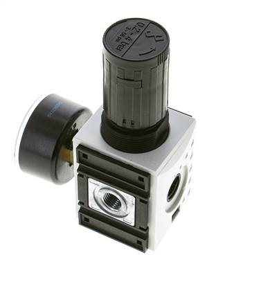 Precisiedrukregelaar voor spruitstukassemblage G1/4'' 2000l/min 0.2-4.0bar/3-58psi PA Futura 1