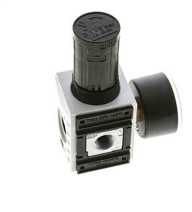 Nauwkeurige Drukregelaar voor Manifold Assemblage G1/4''&3/8'' 2500l/min 0.1-2.0bar/1-29psi PA Futura 1