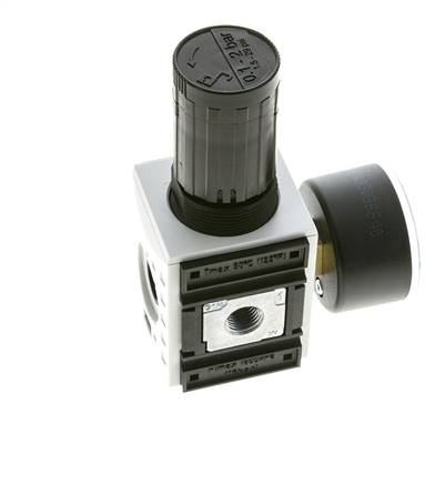 Precisiedrukregelaar voor spruitstukassemblage G1/4'' 2000l/min 0.1-2.0bar/1-29psi PA Futura 1