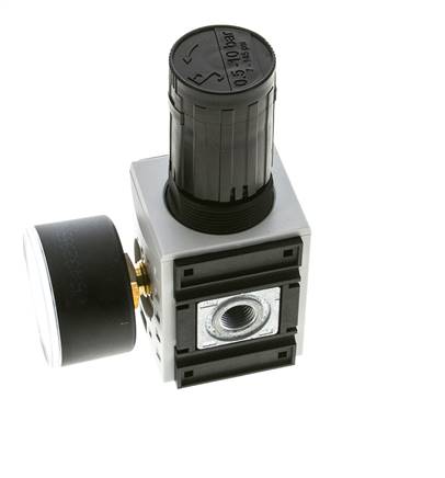 Precisiedrukregelaar voor spruitstukassemblage G1/4'' 2000l/min 0.5-10.0bar/7-145psi PA Futura 1