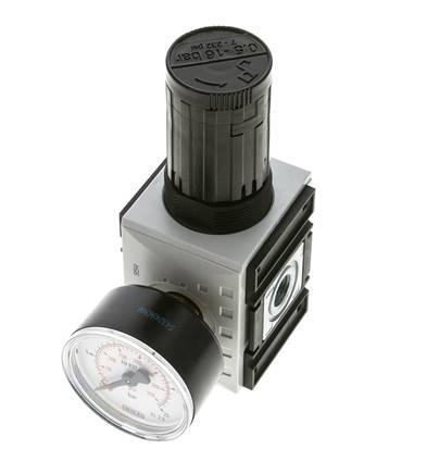 Precisiedrukregelaar voor spruitstukassemblage G1/4'' 2000l/min 0.5-16.0bar/7-232psi PA Futura 1