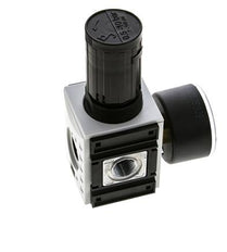 Drukregelaar voor Verdeelblok G1/4'' en 3/8'' 2500l/min 0,5-10,0bar/7-145psi Futura 1
