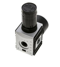 Drukregelaar voor Verdeelblok G1/4'' en 3/8'' 2500l/min 0,5-10,0bar/7-145psi Futura 1