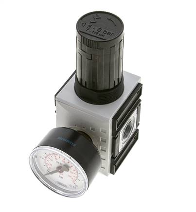 Drukregelaar voor Manifold Assemblage G1/4''&3/8'' 2500l/min 0.5-8.0bar/7-116psi PA Futura 1