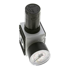 Drukregelaar voor Manifold Assemblage G1/4''&3/8'' 2500l/min 0.1-1.0bar/1-14psi PA Futura 1
