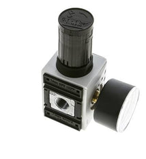 Drukregelaar voor Manifold Assemblage G1/4''&3/8'' 2500l/min 0.1-1.0bar/1-14psi PA Futura 1
