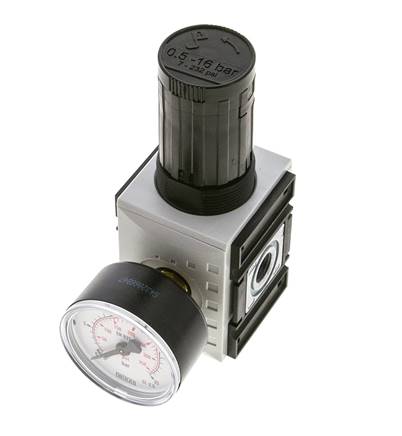 Drukregelaar voor Manifold Assemblage G1/4'' 2000l/min 0.5-16.0bar/7-232psi PA Futura 1