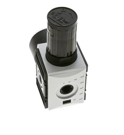 Drukregelaar voor Manifold Assemblage G1/4'' 2000l/min 0.1-2.0bar/1-29psi PA Futura 1