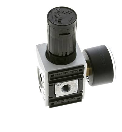 Drukregelaar voor Manifold Assemblage G1/4'' 2000l/min 0.5-10.0bar/7-145psi PA Futura 1