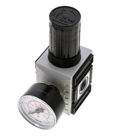 Drukregelaar voor Manifold Assemblage G1/4''&3/8'' 2500l/min 0.5-16.0bar/7-232psi PA Futura 1