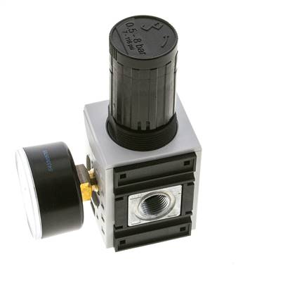 Drukregelaar voor Manifold Assemblage G1/4''&3/8'' 2500l/min 0.5-8.0bar/7-116psi PA Futura 1