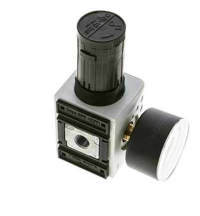 Drukregelaar voor Manifold Assemblage G1/4'' 2000l/min 0.5-10.0bar/7-145psi PA Futura 1