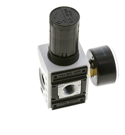 Drukregelaar voor Manifold Assemblage G1/4''&3/8'' 2500l/min 0.5-8.0bar/7-116psi PA Futura 1