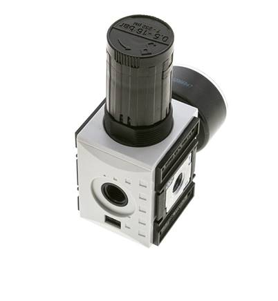Drukregelaar voor Manifold Assemblage G1/4'' 2000l/min 0.5-16.0bar/7-232psi PA Futura 1