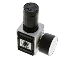 Drukregelaar voor Verdeelblok G1/4'' en 3/8'' 2500l/min 0,5-10,0bar/7-145psi Futura 1