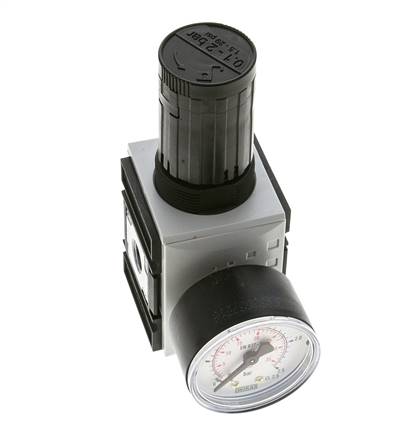 Drukregelaar voor Manifold Assemblage G1/4'' 2000l/min 0.1-2.0bar/1-29psi PA Futura 1