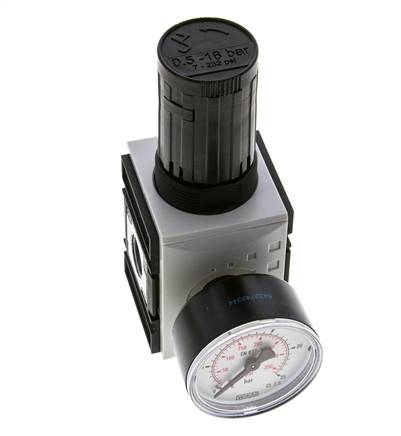Drukregelaar voor Manifold Assemblage G1/4''&3/8'' 2500l/min 0.5-16.0bar/7-232psi PA Futura 1