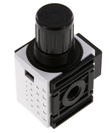 Drukregelaar G1/4'' 1000l/min 0.5-10.0bar/7-145psi PA Futura 0