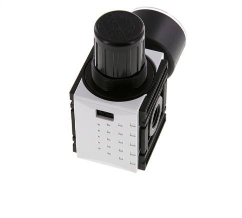 Drukregelaar G1/4'' 1000l/min 0.5-8.0bar/7-116psi PA 40 mm Manometer Futura 0