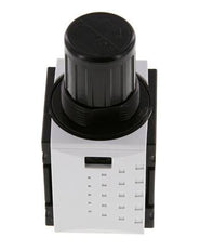 Drukregelaar G1/4'' 1000l/min 0.2-4.0bar/3-58psi PA Futura 0