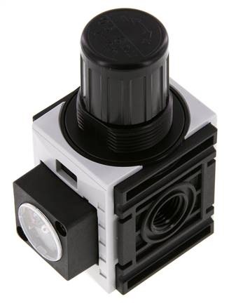 Drukregelaar G1/4'' 1000l/min 0.5-8.0bar/7-116psi Futura 0