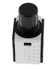 Drukregelaar G1/4'' 1000l/min 0.5-8.0bar/7-116psi Futura 0