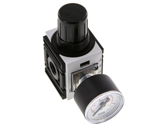 Drukregelaar G1/4'' 1000l/min 0,5-10,0bar/7-145psi 40 mm Manometer Futura 0