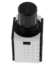 Drukregelaar G1/4'' 1000l/min 0.5-10.0bar/7-145psi PA Futura 0