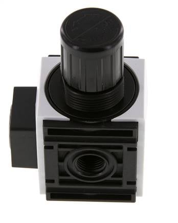 Drukregelaar G1/4'' 1000l/min 0.2-4.0bar/3-58psi PA Futura 0