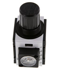 Drukregelaar G1/4'' 1000l/min 0.5-10.0bar/7-145psi PA Futura 0