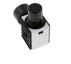 Drukregelaar G1/4'' 1000l/min 0.2-4.0bar/3-58psi PA 40 mm Manometer Futura 0