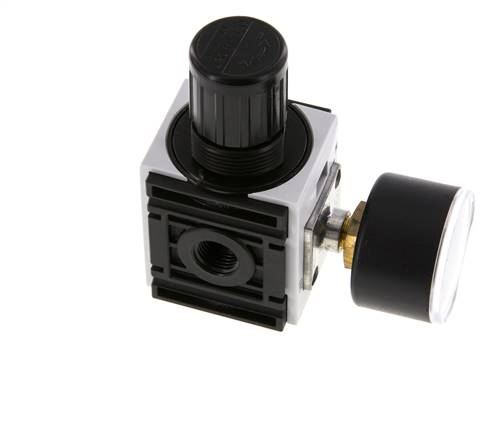 Drukregelaar G1/4'' 1000l/min 0.2-4.0bar/3-58psi PA 40 mm Manometer Futura 0