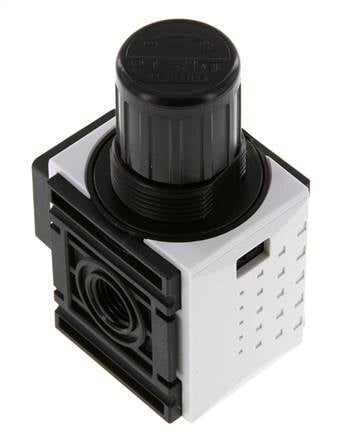 Drukregelaar G1/4'' 1000l/min 0.2-4.0bar/3-58psi PA Futura 0