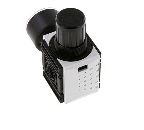 Drukregelaar G1/4'' 1000l/min 0,5-10,0bar/7-145psi 40 mm Manometer Futura 0