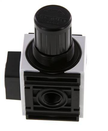Drukregelaar G1/4'' 1000l/min 0.5-10.0bar/7-145psi PA Futura 0