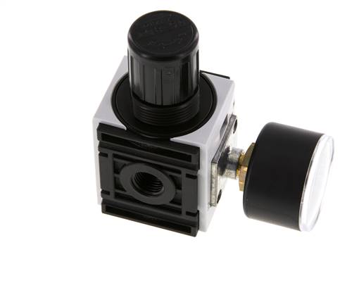 Drukregelaar G1/4'' 1000l/min 0.5-8.0bar/7-116psi PA 40 mm Manometer Futura 0
