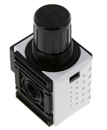 Drukregelaar G1/4'' 1000l/min 0.5-10.0bar/7-145psi PA Futura 0