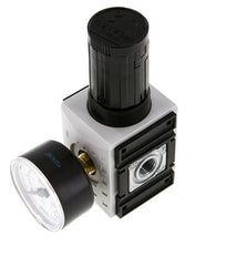 Precisie Drukregelaar G1/4'' 2000l/min 0.2-4.0bar/3-58psi PA Futura 1