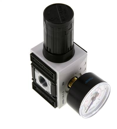 Precisie Drukregelaar G3/8'' 2500l/min 0.2-4.0bar/3-58psi PA Futura 1