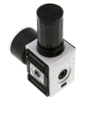 Precisie Drukregelaar G1/4'' 2000l/min 0.1-1.0bar/1-14psi PA Futura 1