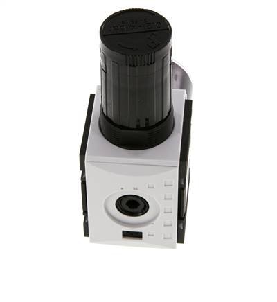 Precisie Drukregelaar G1/4'' 2000l/min 0.2-4.0bar/3-58psi PA Futura 1