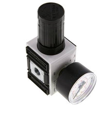 Precisie Drukregelaar G1/4'' 2000l/min 0.1-2.0bar/1-29psi PA Futura 1