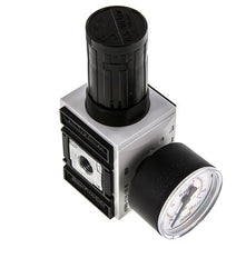 Precisie Drukregelaar G1/4'' 2000l/min 0.5-10.0bar/7-145psi PA Futura 1